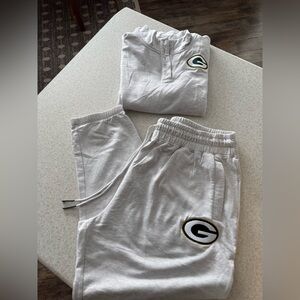 Women’s Green Bay Packers Lounge Set, XL top & XXL bottom